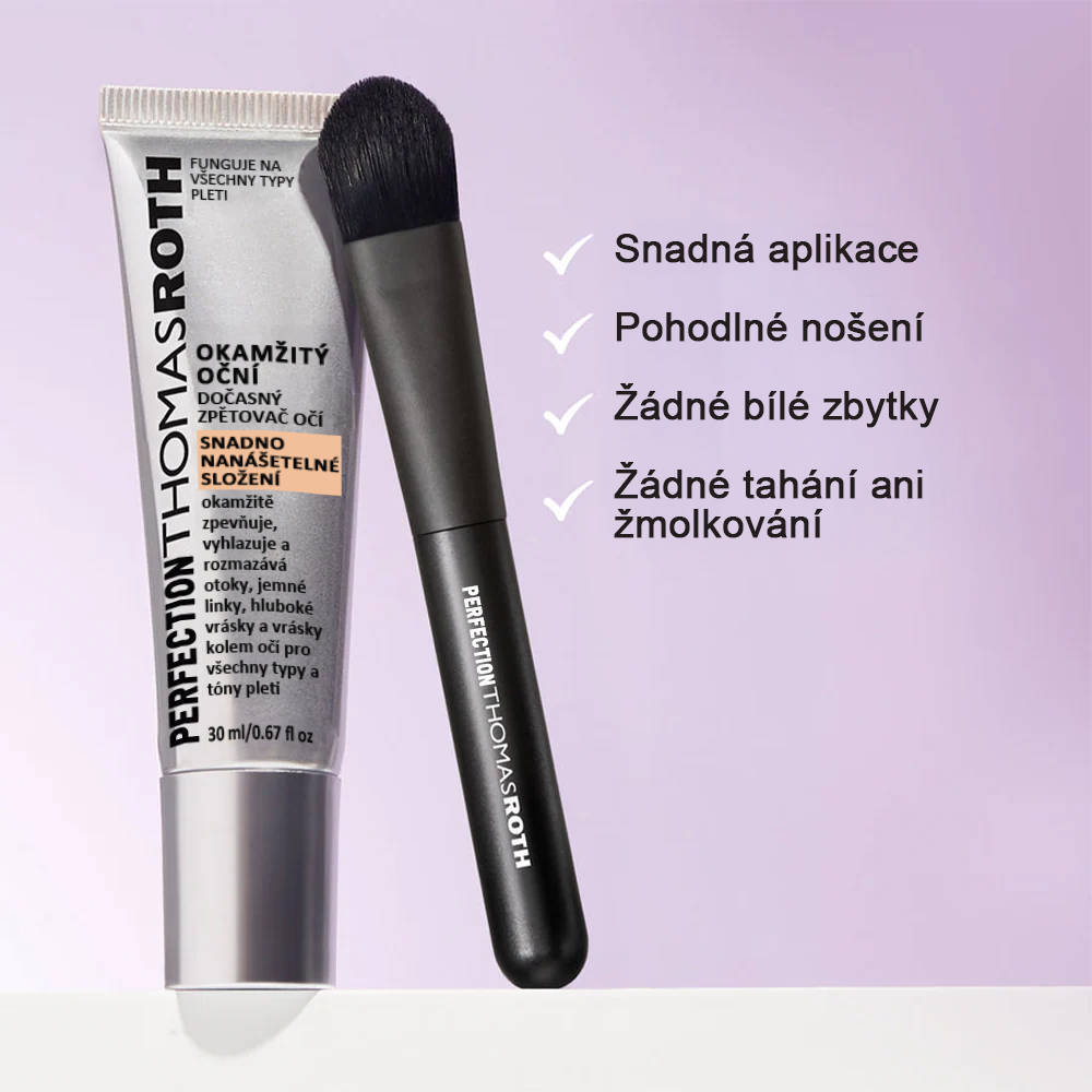 🌸Okamžitý zpevňovač očí Snadno použitelná formule – Dokonalý lifting a hladký finiš✨