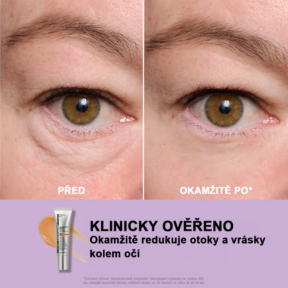 🌸Okamžitý zpevňovač očí Snadno použitelná formule – Dokonalý lifting a hladký finiš✨