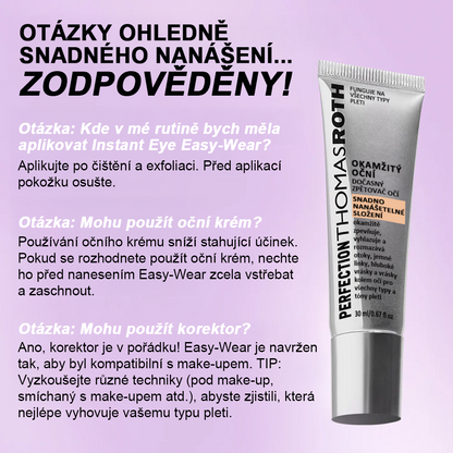 🌸Okamžitý zpevňovač očí Snadno použitelná formule – Dokonalý lifting a hladký finiš✨