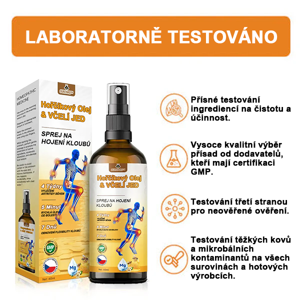 ✅Oficiální obchod: Ourlyard™ Hořčíkový olej a medový sprej na opravu kloubů👨‍⚕️Schváleno Evropskou agenturou pro léčivé přípravky a zdravotnické prostředky (EMA)🔥