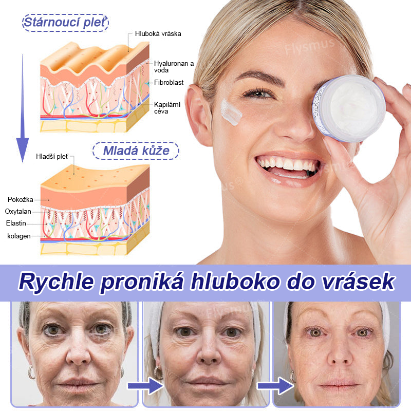 🎁Speciální nabídka – Flysmus® AH-8 Krém na zpevnění a lifting krku – Poslední den se slevou 70 %